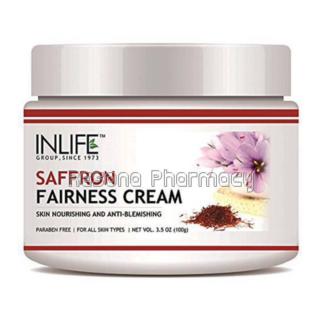 Inlife NaNaturalSaffron Fairness Cream  100Gms