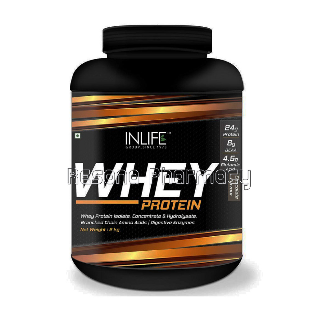 Inlife Whey Protein Powder, Bodybuilding Supplement  2Kg