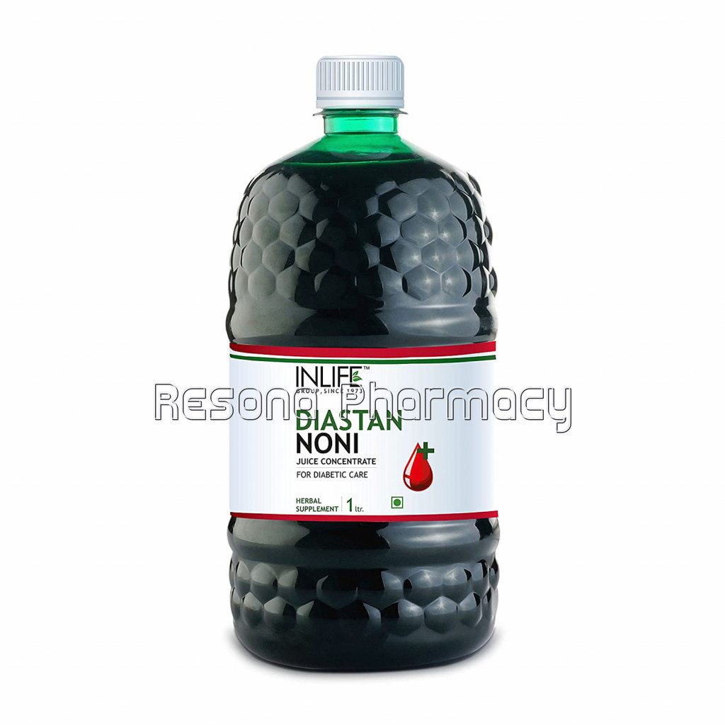 Inlife Diastan Noni Juice Ayurvedic Medicine For Diabetes Management – 1 Litre