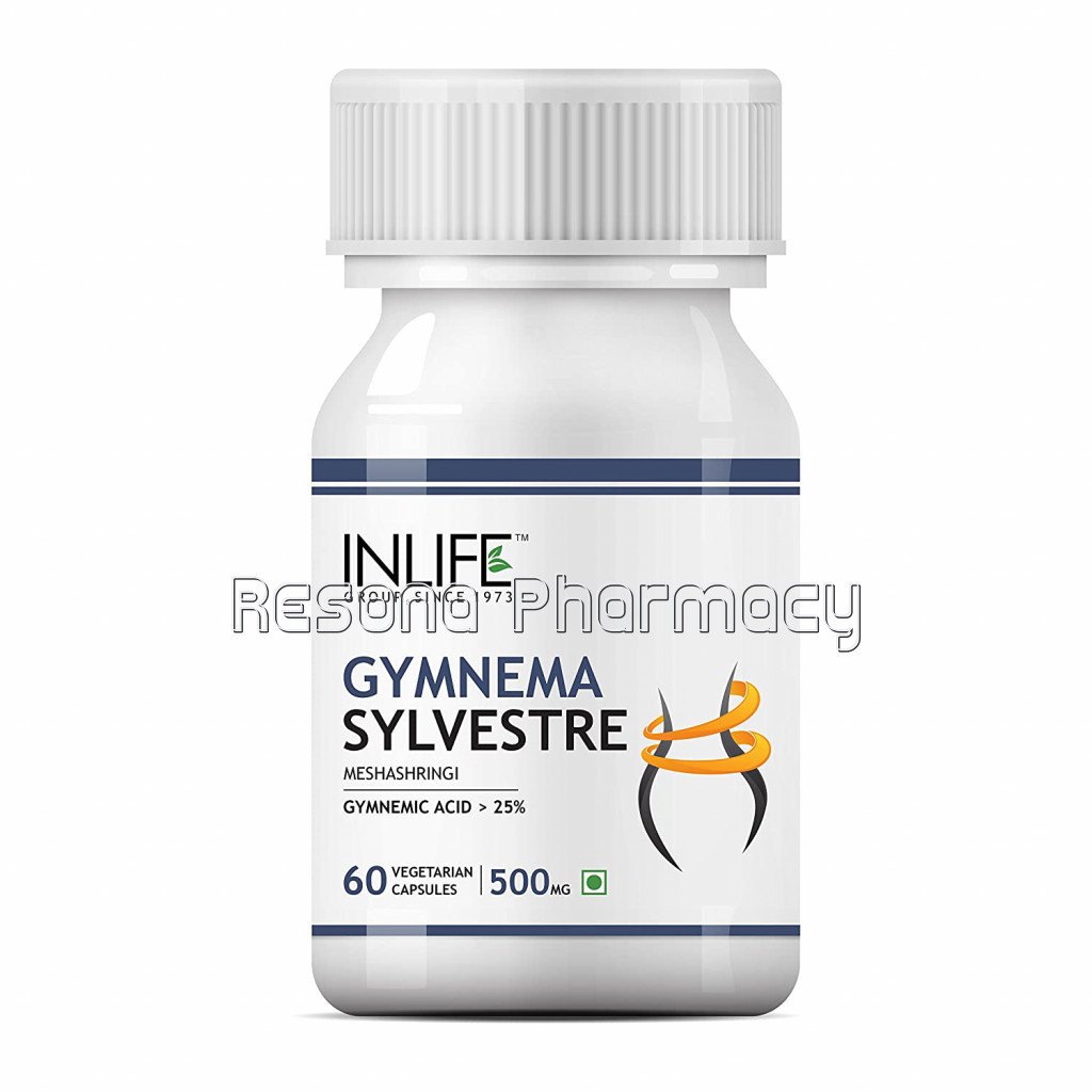 Inlife Gymnema Sylvestre Supplement  500Mg (60 Veg. Capsules)