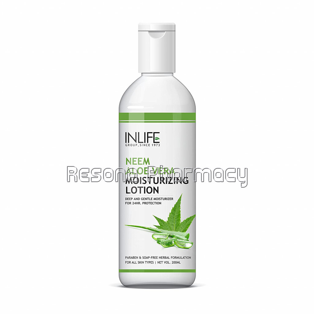 Inlife NaNaturalNeem Aloe Vera Moisturizing Lotion (200Ml)