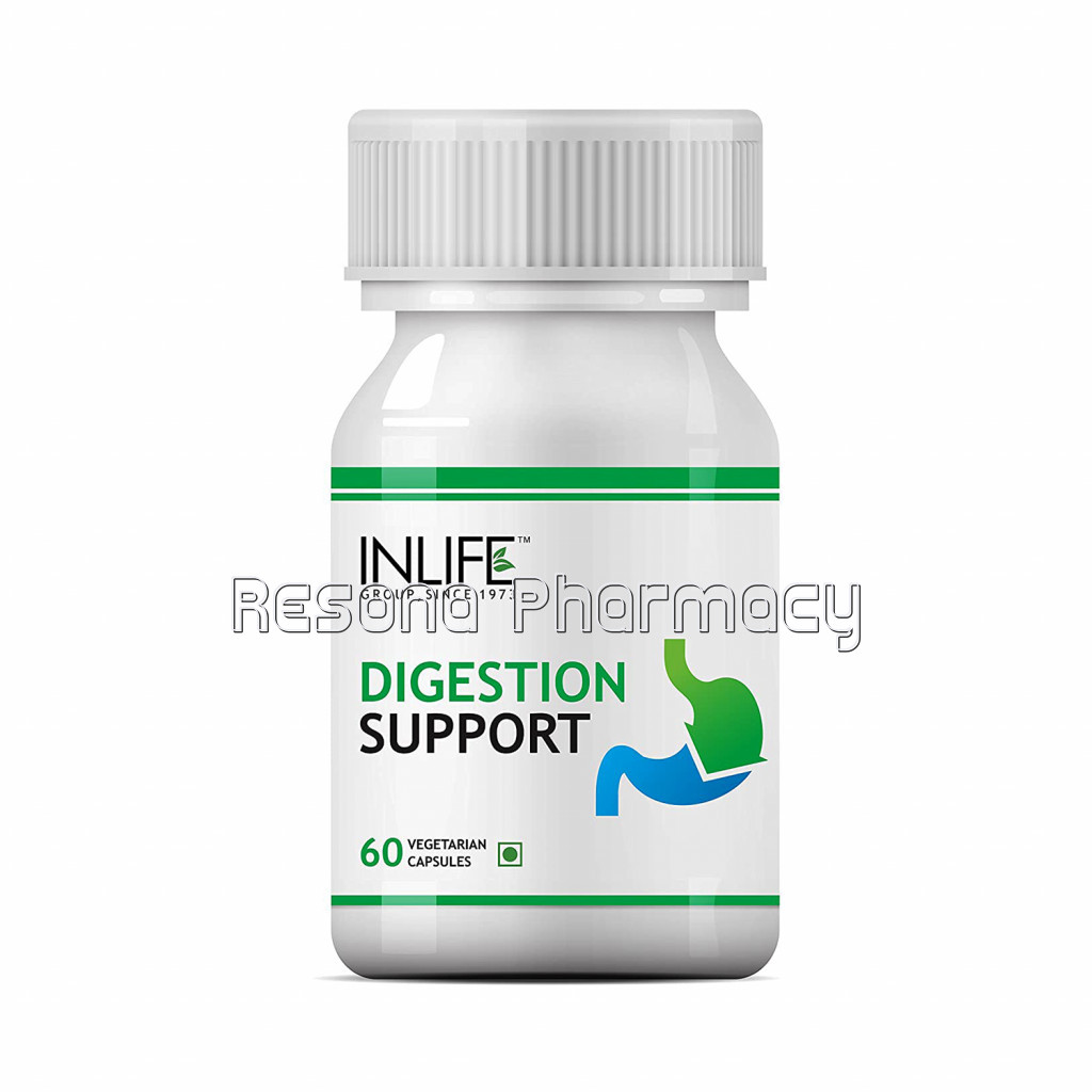 Inlife Digestion Support Supplement (60 Veg. Capsules)