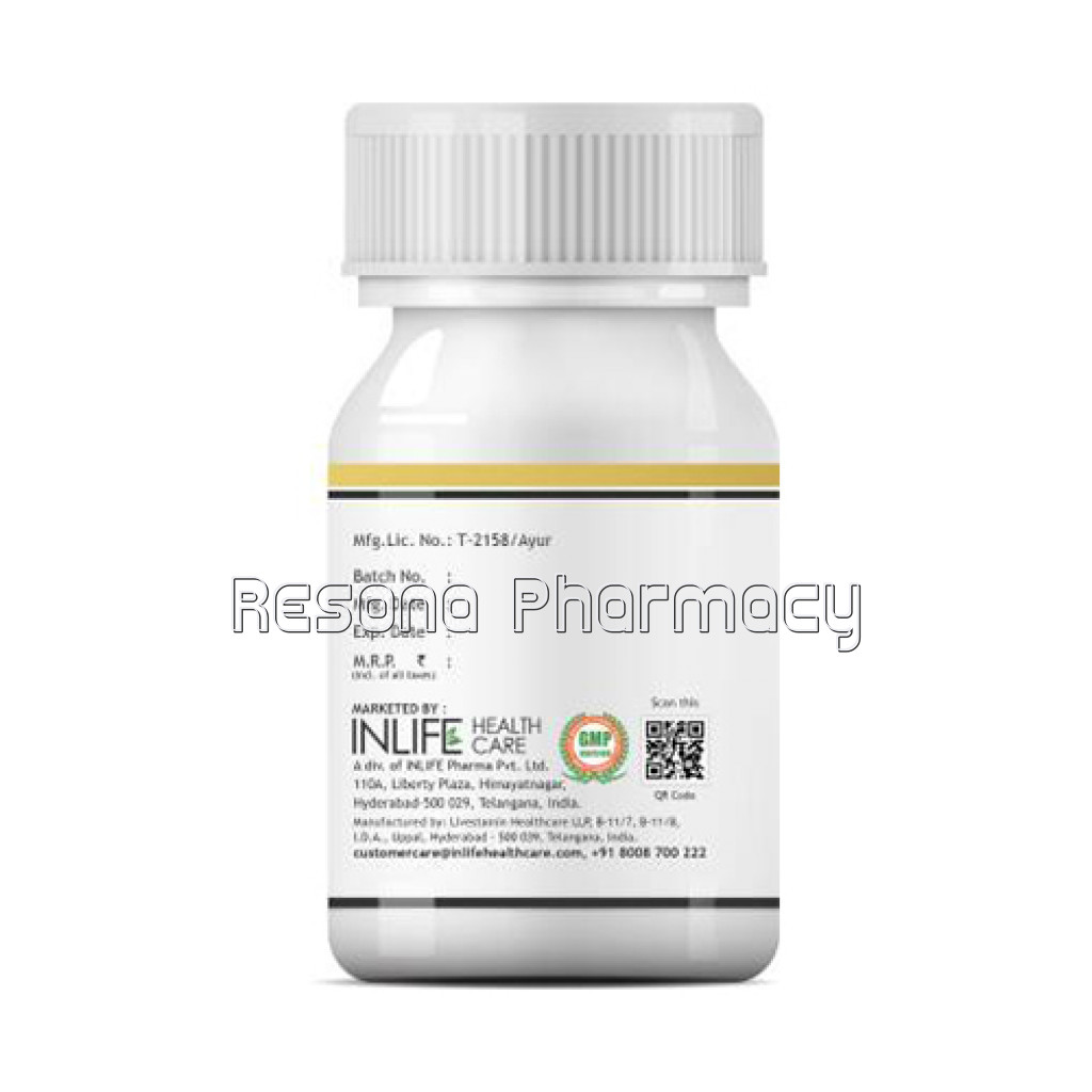 Inlife Vitality and Vigour Supplement For Men and Women – 90 Veg. Capsules