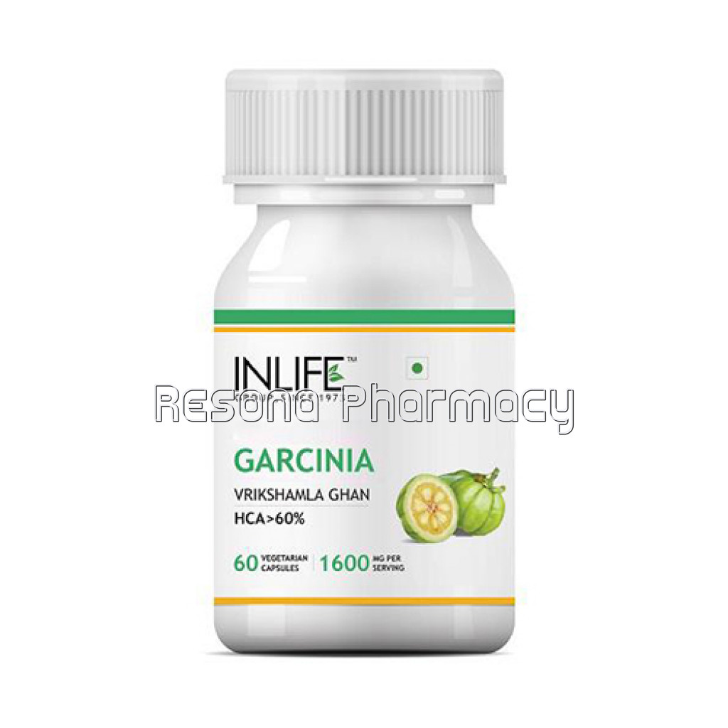 Inlife Garcinia Supplement, 1600 Mg Per Serving – 60 Vegetarian Capsule