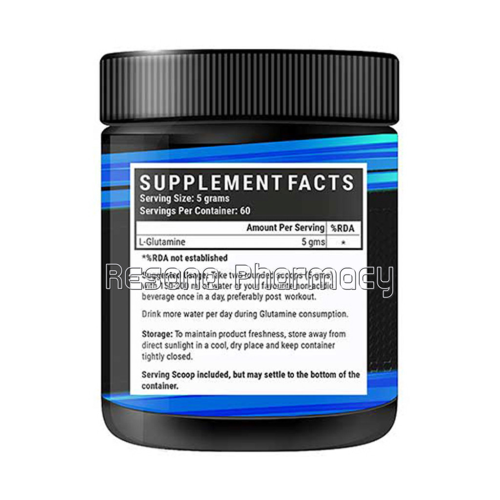 Inlife Micronized L Glutamine Powder Supplement – 300 Grams