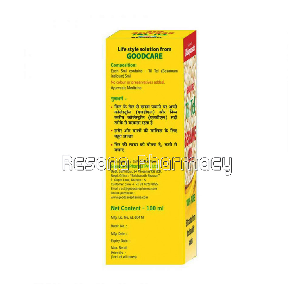 Til Tel (Sesame Oil) 100Ml