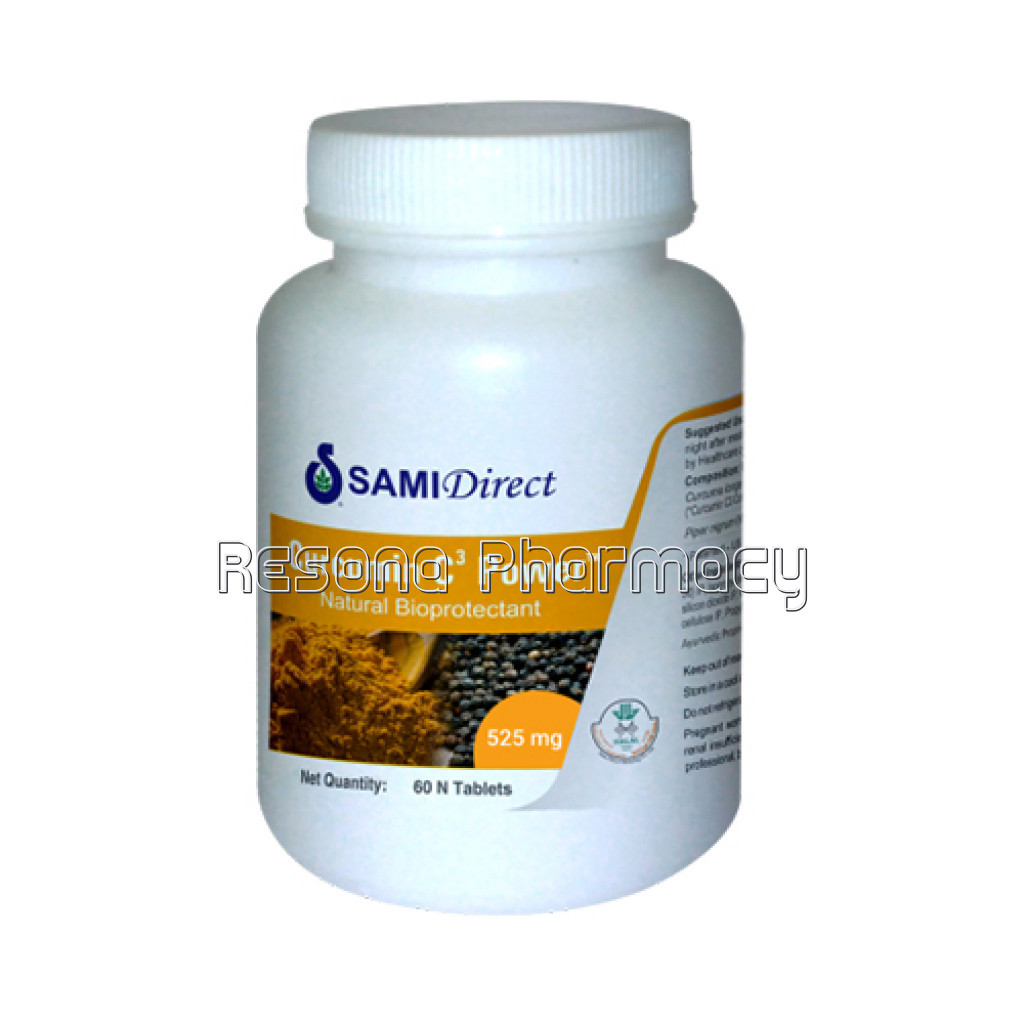 Curcumin C3 Power Tablets 60’S 525Mg