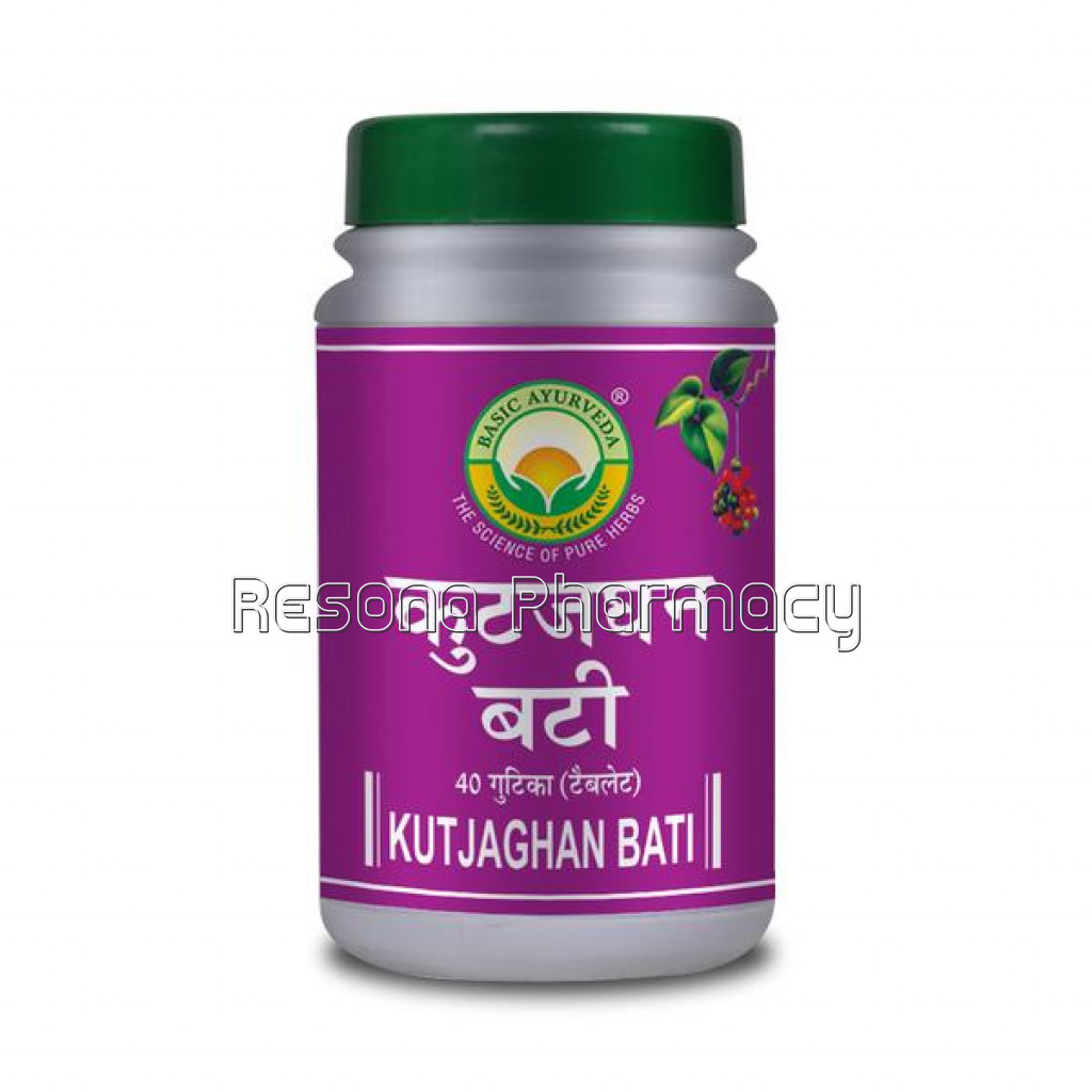 Basic Ayurveda Kutjaghan Bati 40 Tablet