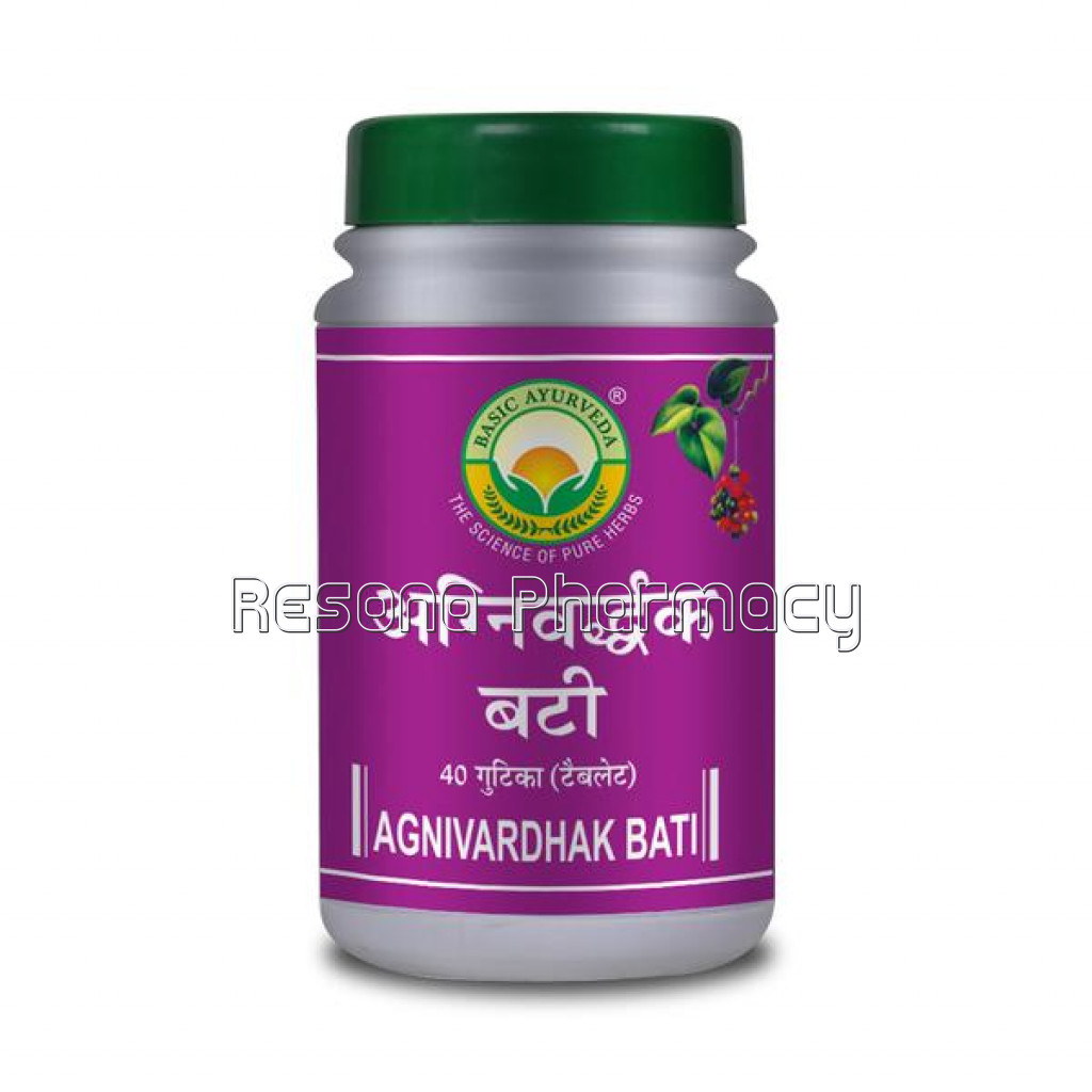 Basic Ayurveda Agnivardhak Bati 40 Tablet