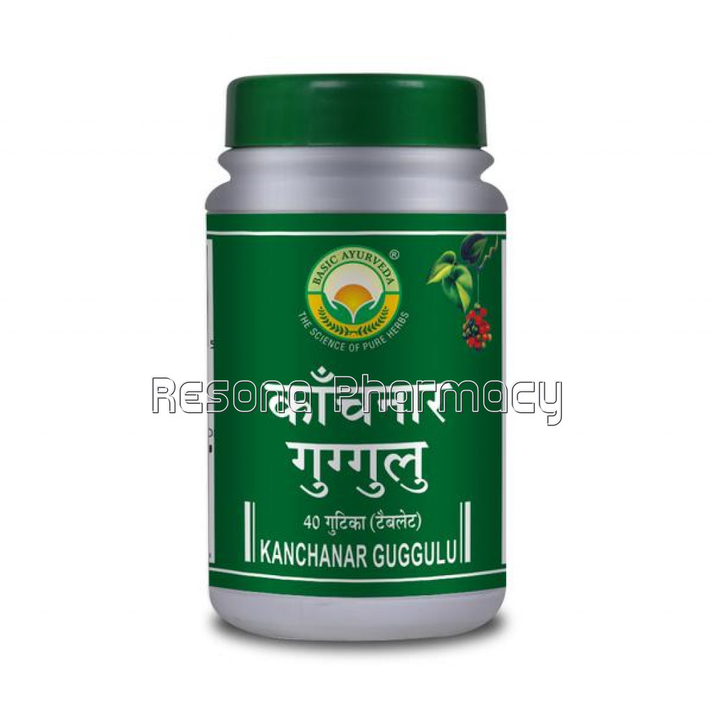 Basic Ayurveda Kanchanar Guggulu 40 Tablet