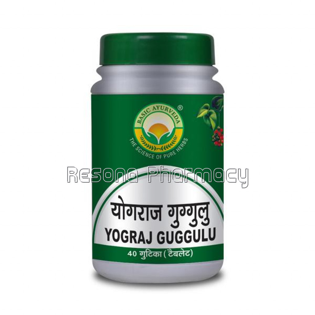 Basic Ayurveda Yograj Guggulu 40 Tablet