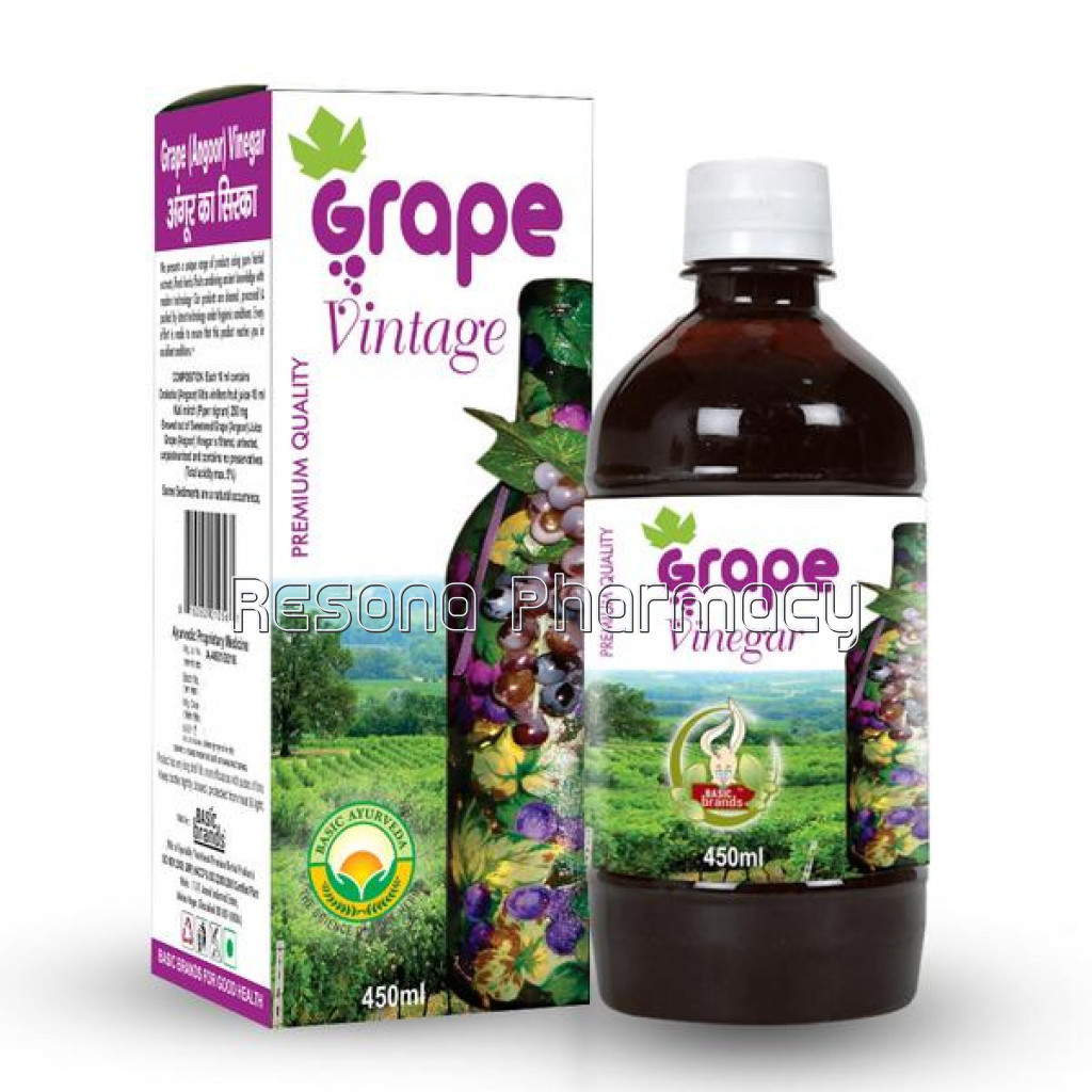 Basic Ayurveda Grape(Angoor) Vinegar 450Ml