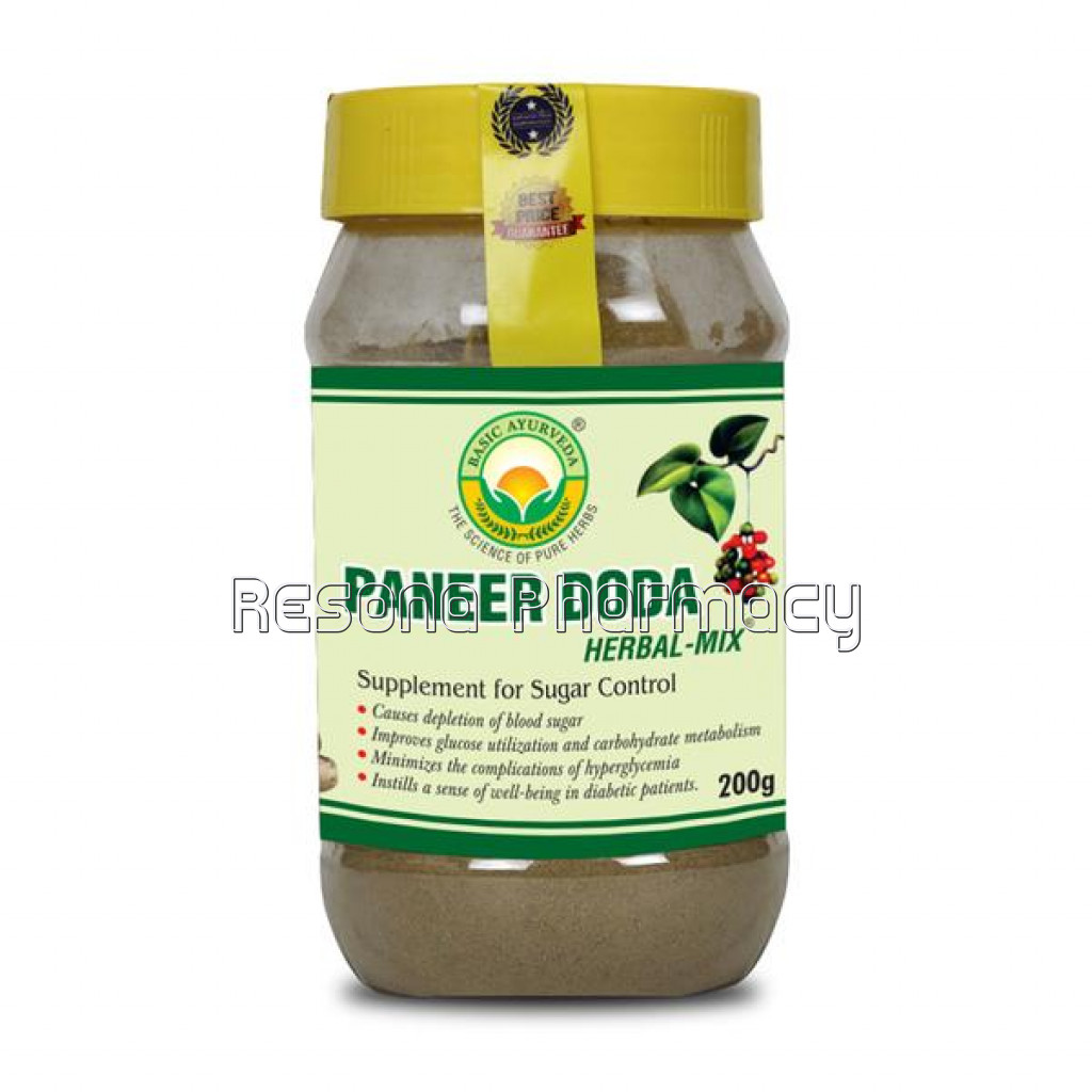 Basic Ayurveda Paneer Doda Herbal Mix Powder 200 Gram