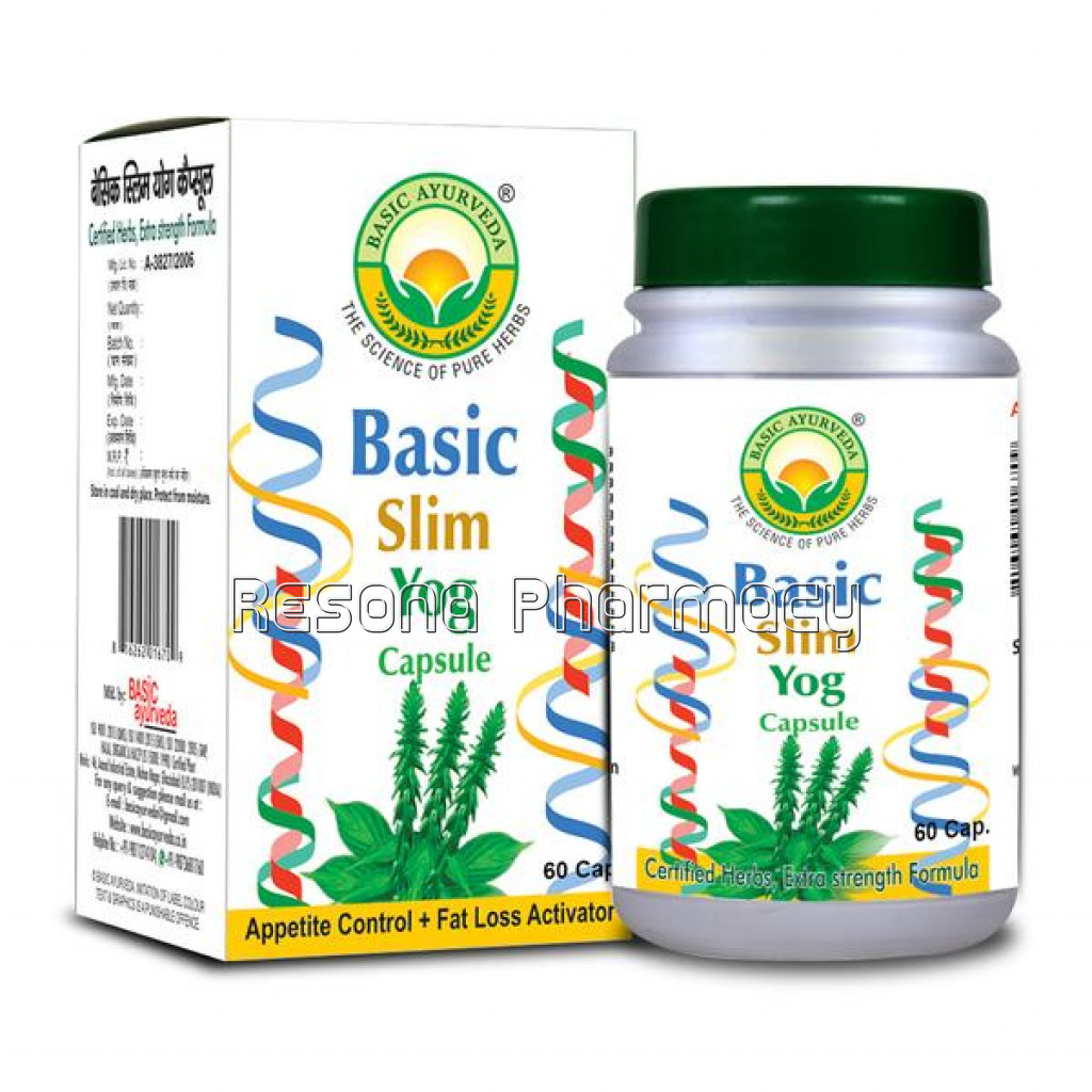 Basic Ayurveda Basic Slim Yog Capsule (60 Capsules)