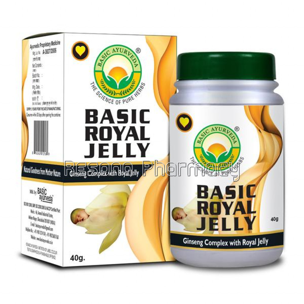 Basic Ayurveda Basic Royal Jelly 40 Gram