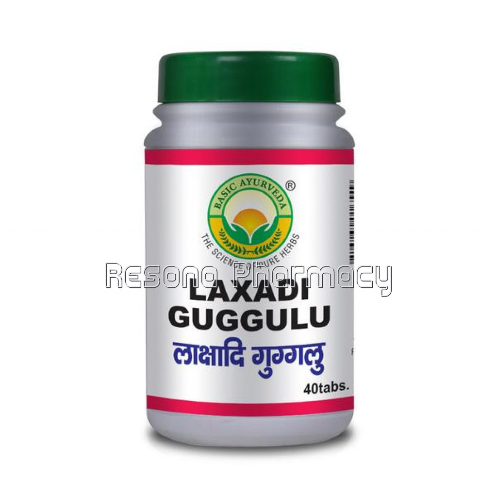 Basic Ayurveda Laxadi Guggulu 40 Tablet