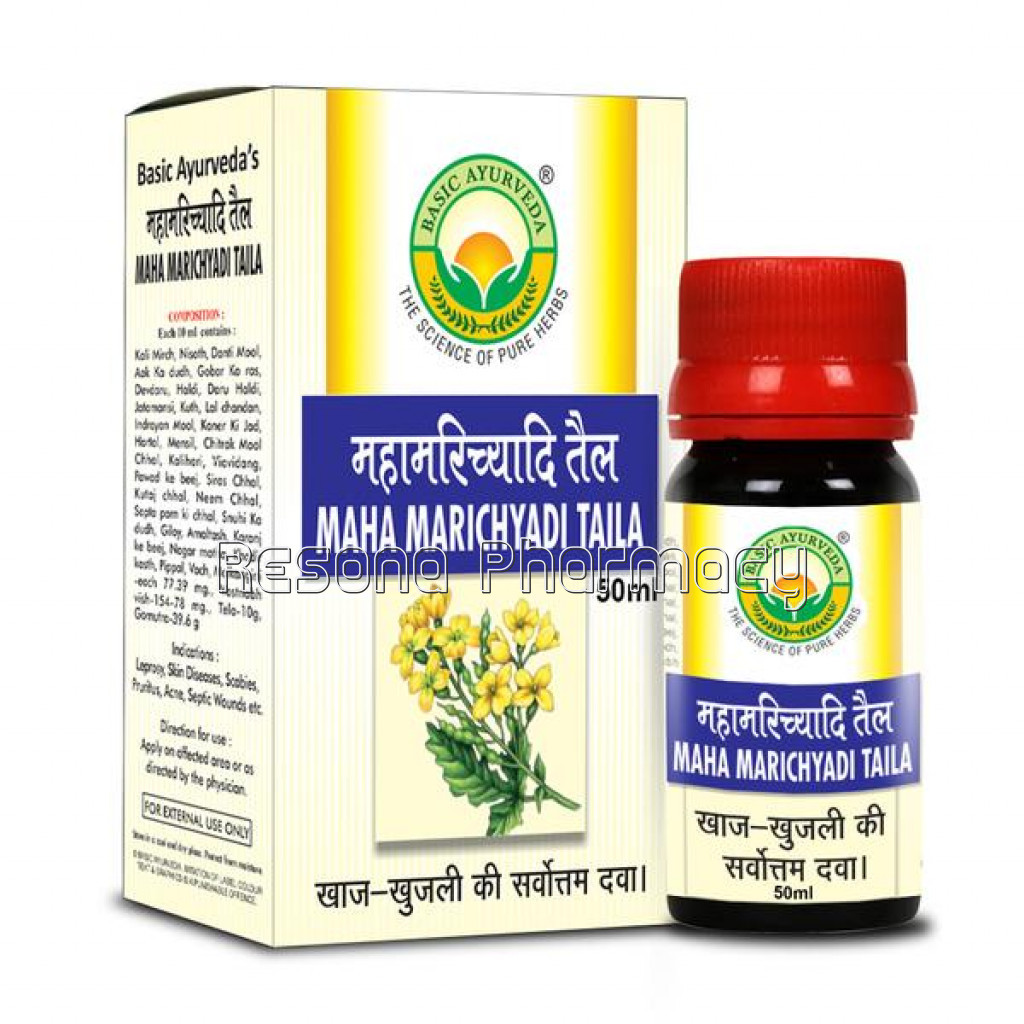 Basic Ayurveda Mahamarichyadi Taila 50Ml