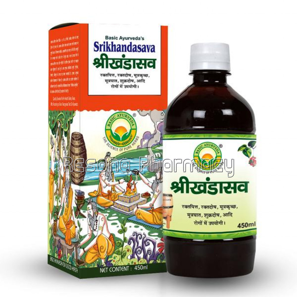 Basic Ayurveda Srikhandasava 450Ml