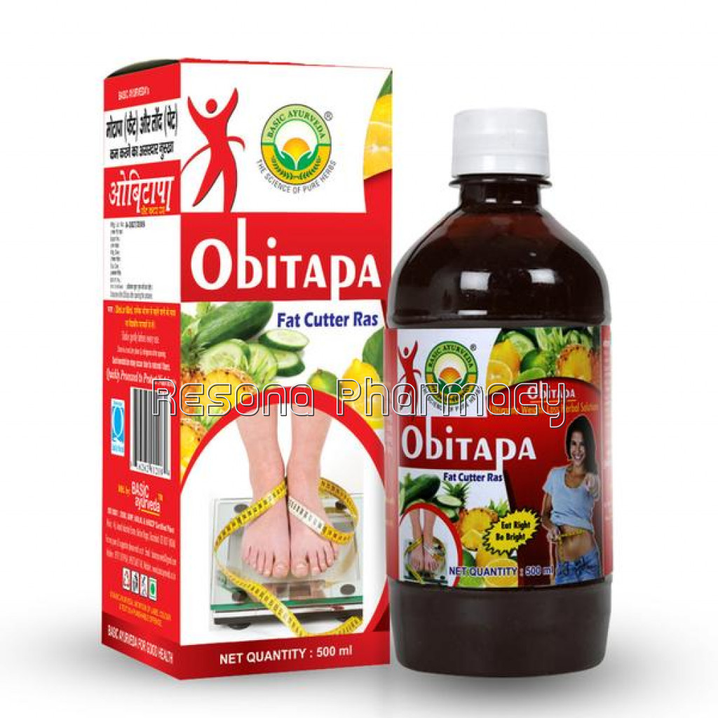 Basic Ayurveda Obitapa (Fat Cutter Ras) Juice 500 Ml