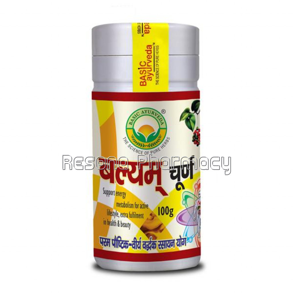 Basic Ayurveda Balyam Churna 100 Gram