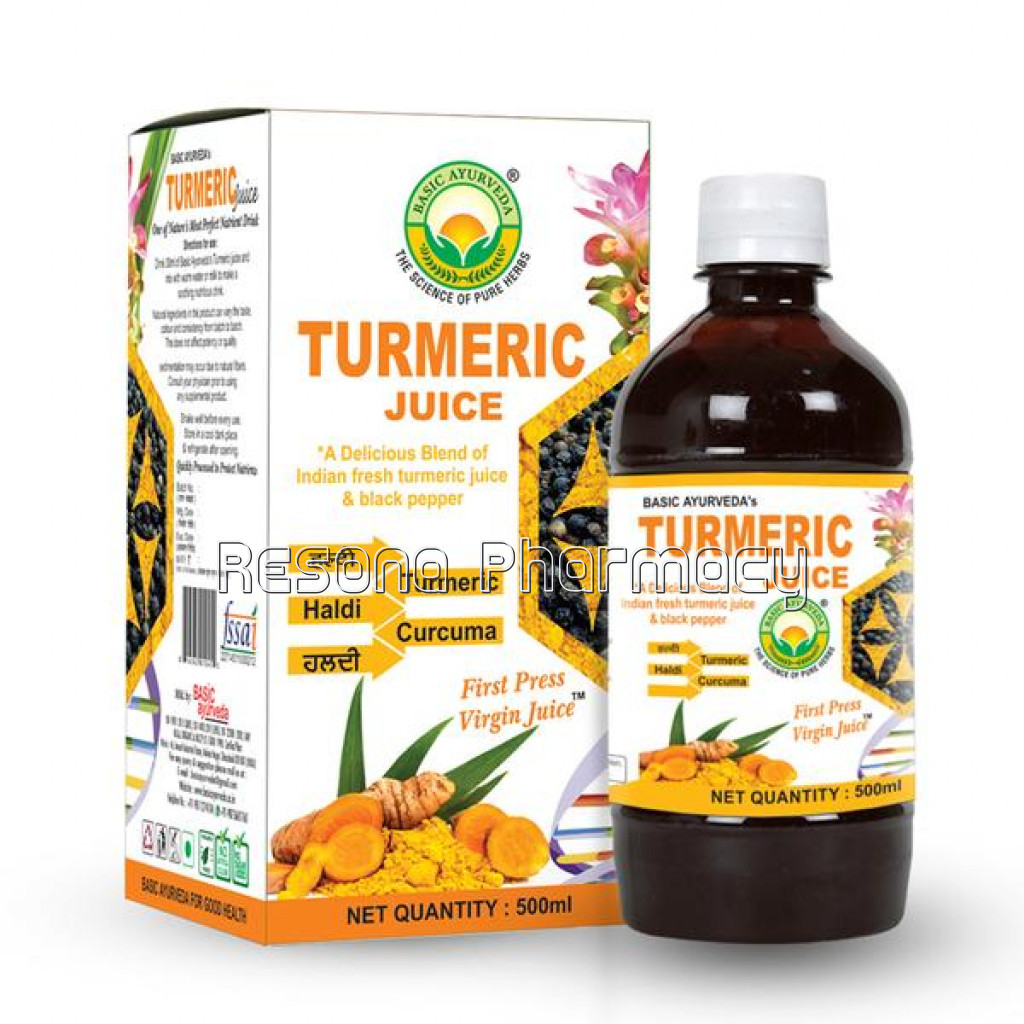 Basic Ayurveda Turmeric Juice 500 Ml