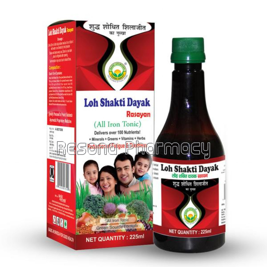 Basic Ayurveda Loh Shakti Dayak Rasayan Drink 225 Ml