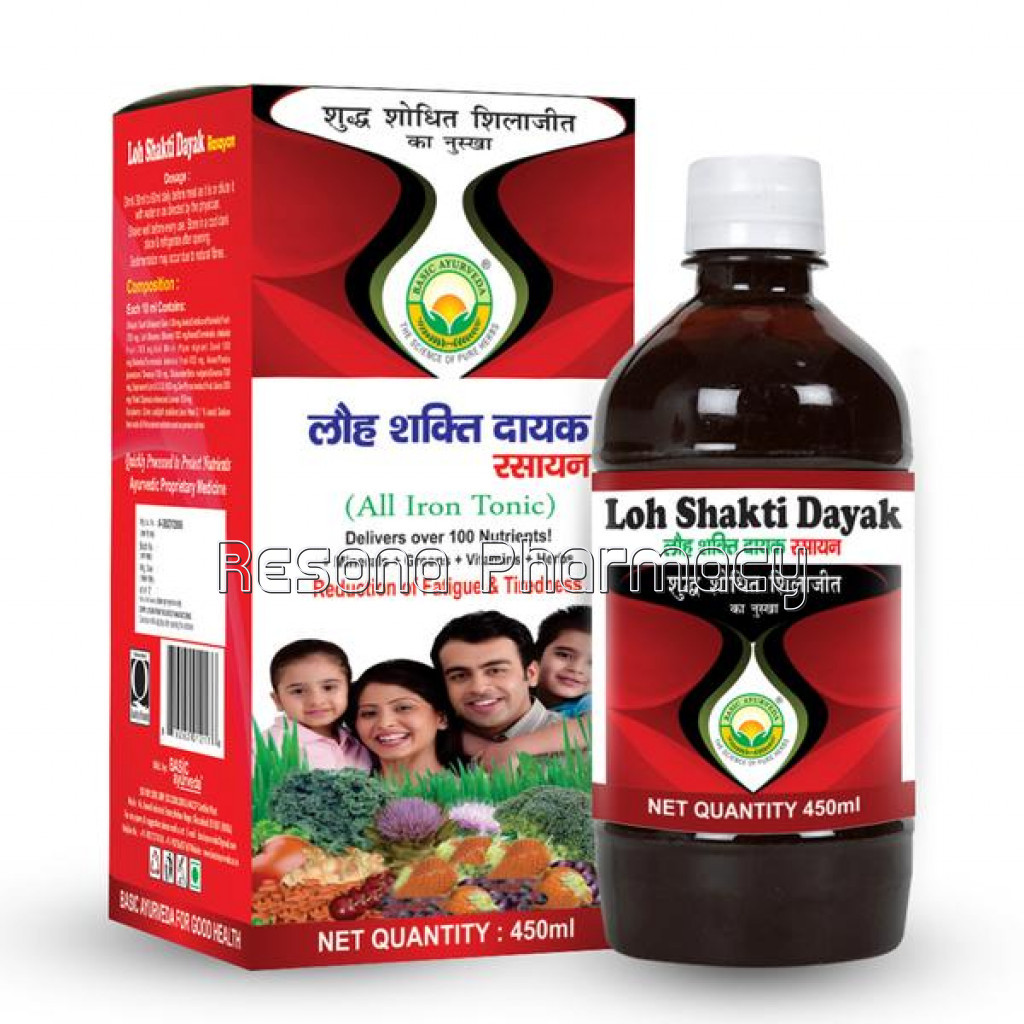 Basic Ayurveda Loh Shakti Dayak Rasayan Drink 450 Ml