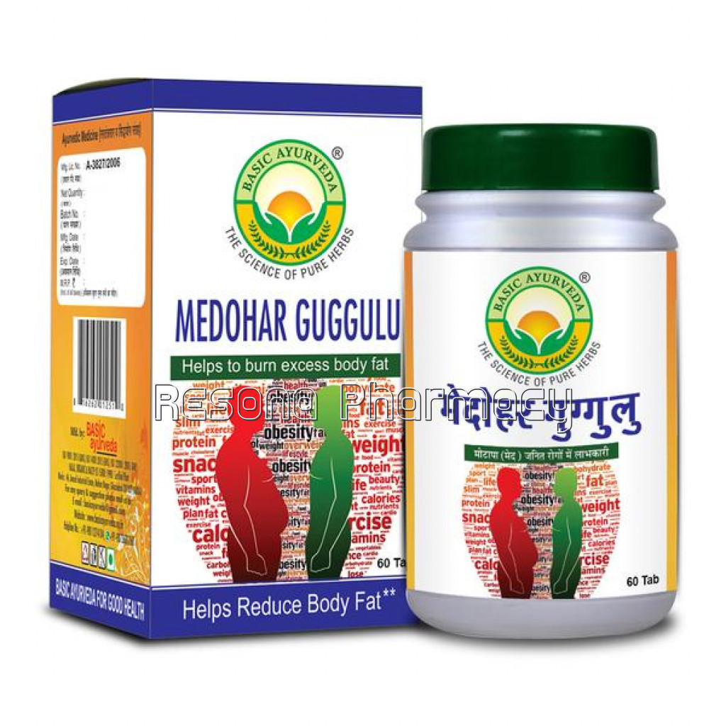 Basic Ayurveda Medohar Guggulu 60 Tablet
