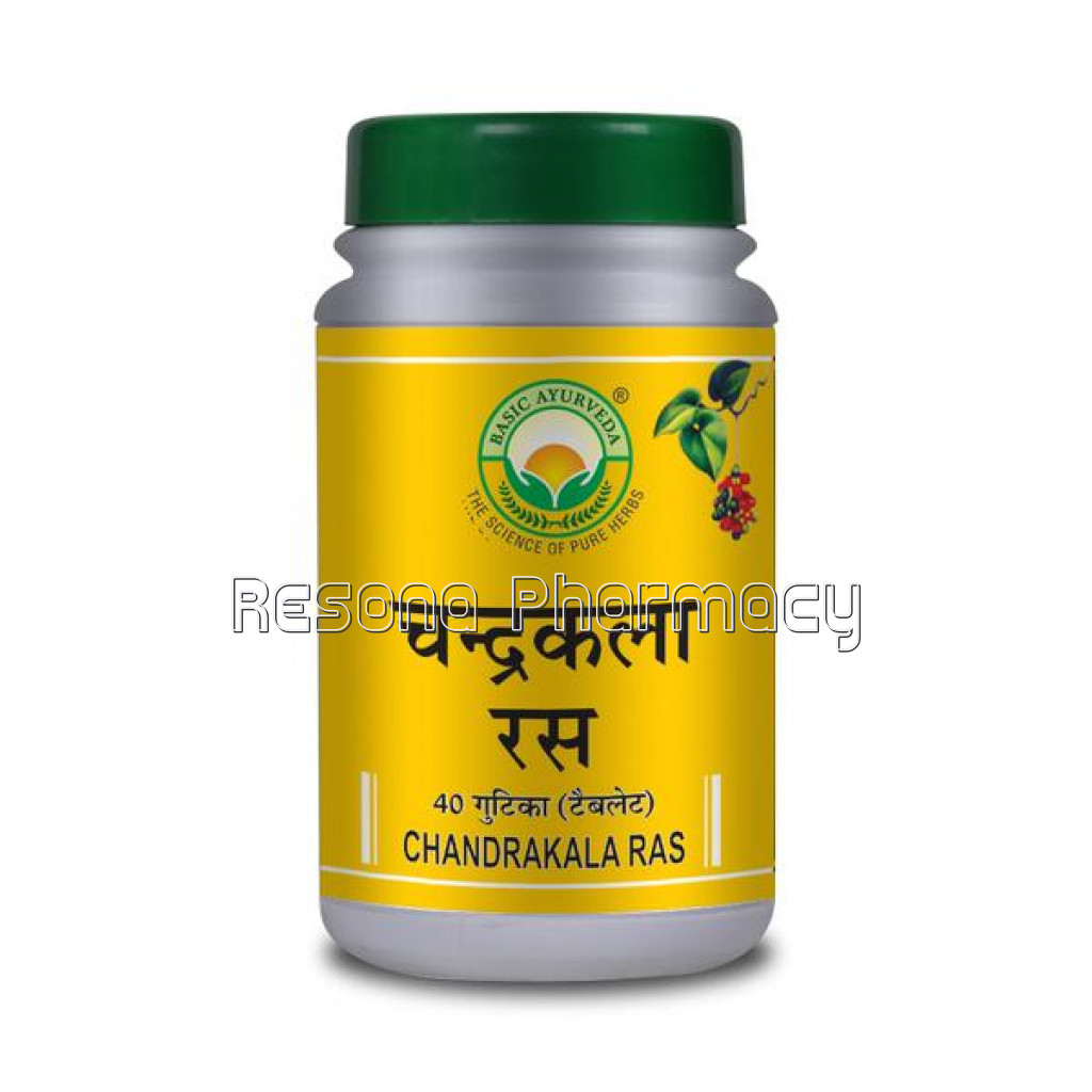 Basic Ayurveda Chandarkala Ras 40 Tablet