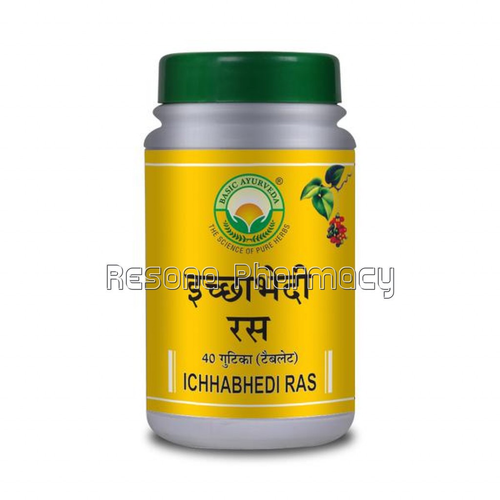 Basic Ayurveda Ichhabhedi Ras 40 Tablet