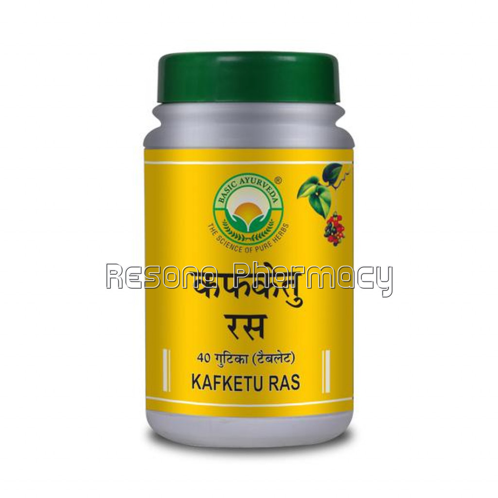 Basic Ayurveda Kafketu Ras 40 Tablet