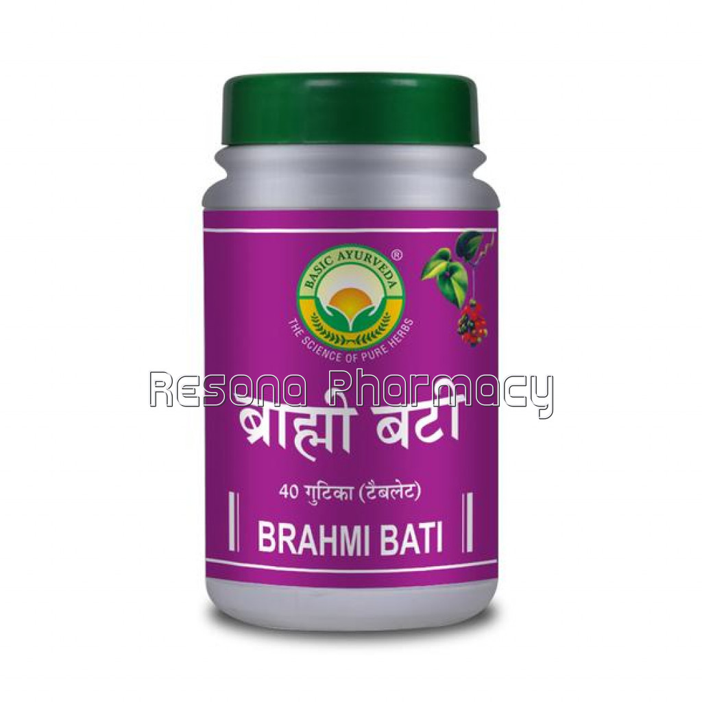 Basic Ayurveda Brahmi Bati 40 Tablet