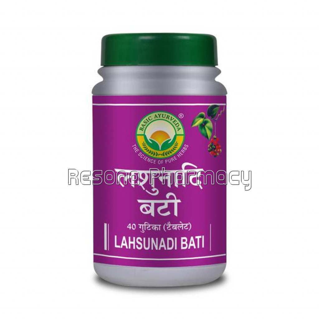 Basic Ayurveda Lahsunadi Bati 40 Tablet