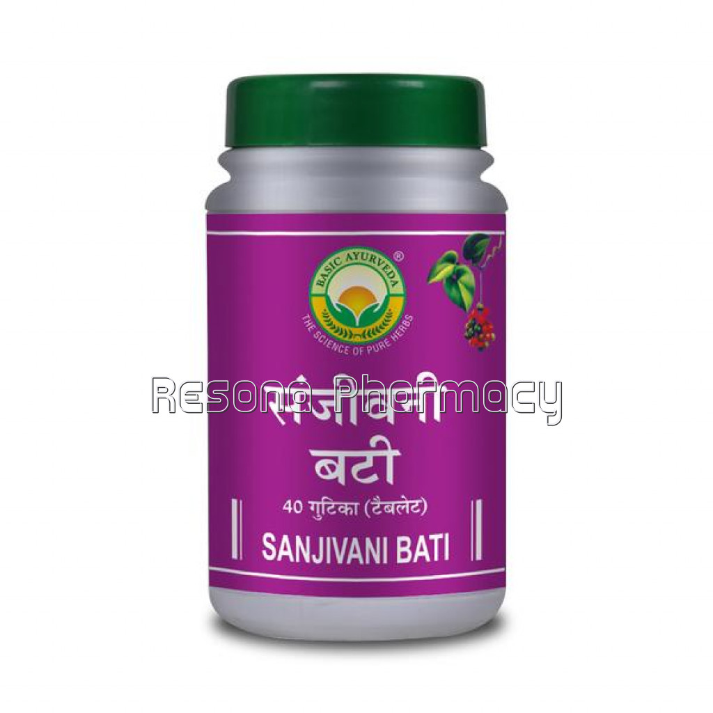 Basic Ayurveda Sanjivani Bati 40 Tablet