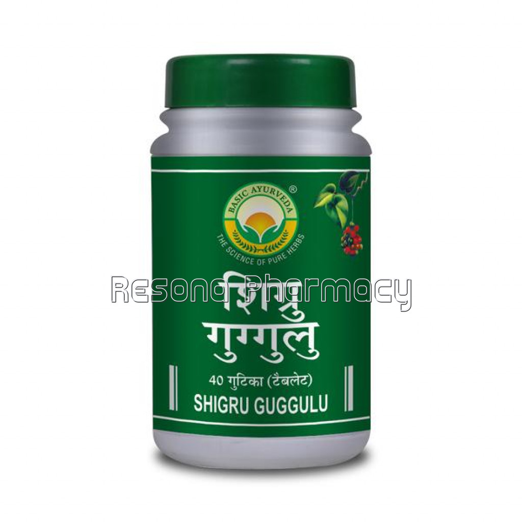 Basic Ayurveda Shigru Guggulu 40 Tablet