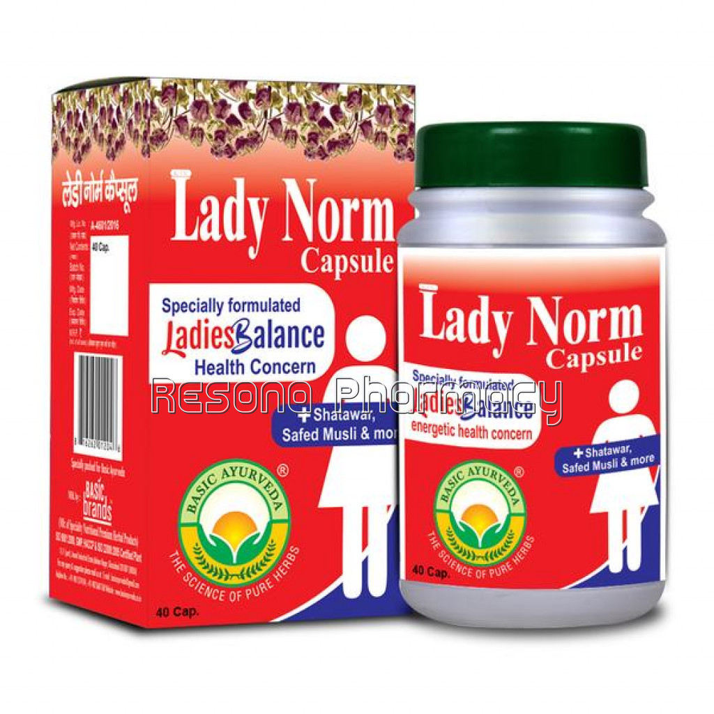 Basic Ayurveda Lady Norm 40 Capsule