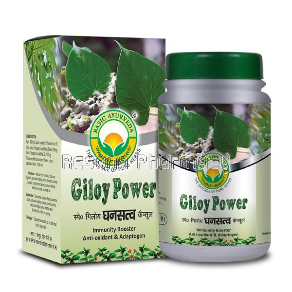 Basic Ayurveda Giloy Power 40 Capsules