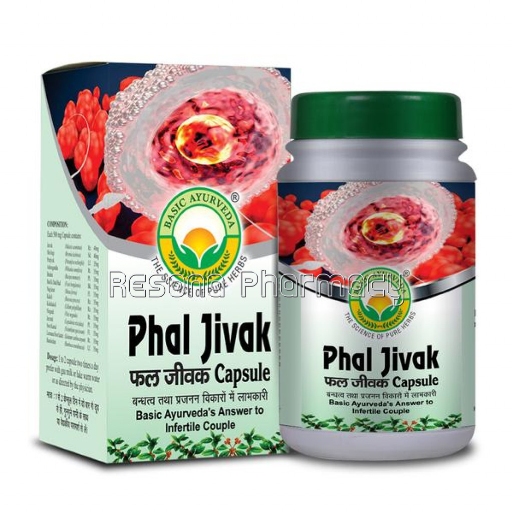 Basic Ayurveda Phal Jivak 40 Capsule