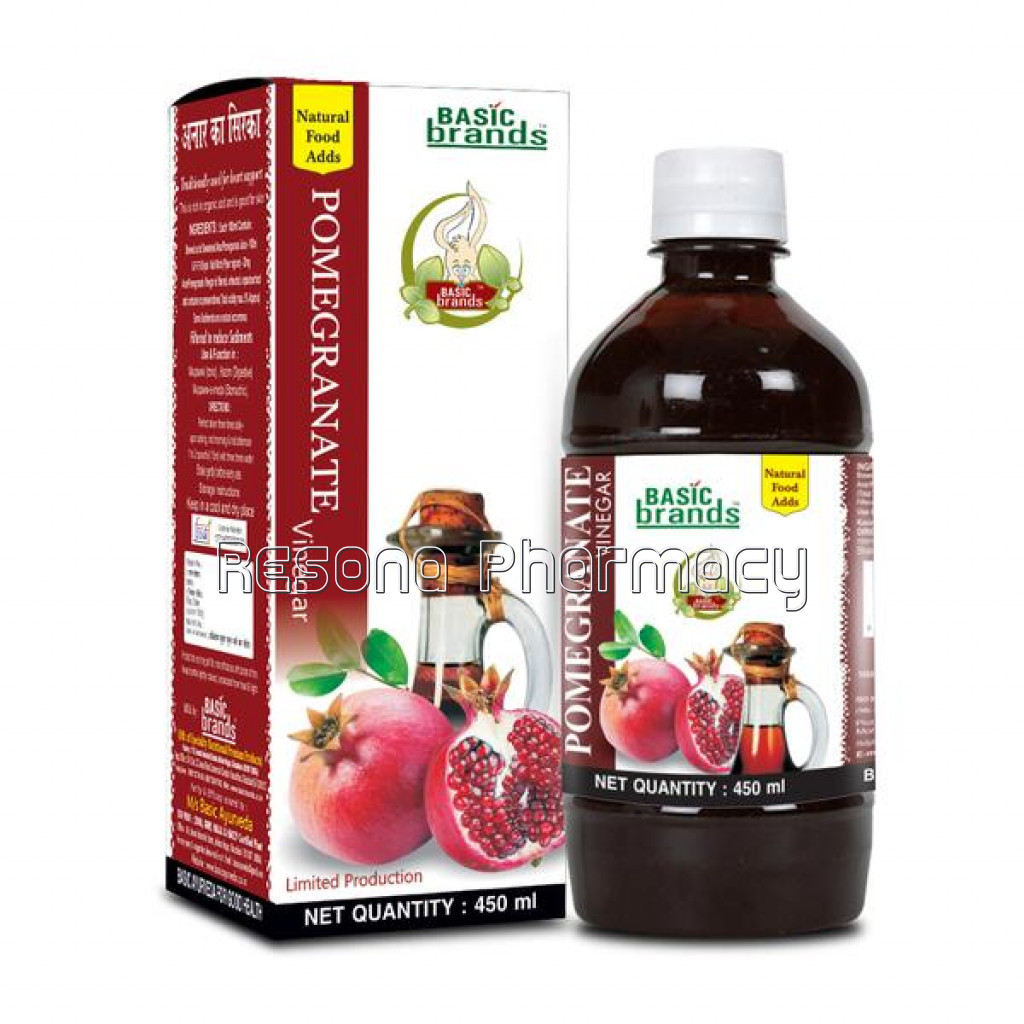 Basic Ayurveda Pomegranate (Anar) Vintage (Vinegar) 450 Ml