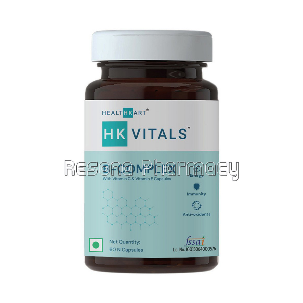 Healthkart Hk Vitals B Complex (With Vitamin C and Vitamin E), 60 Capsules, Unflavoured
