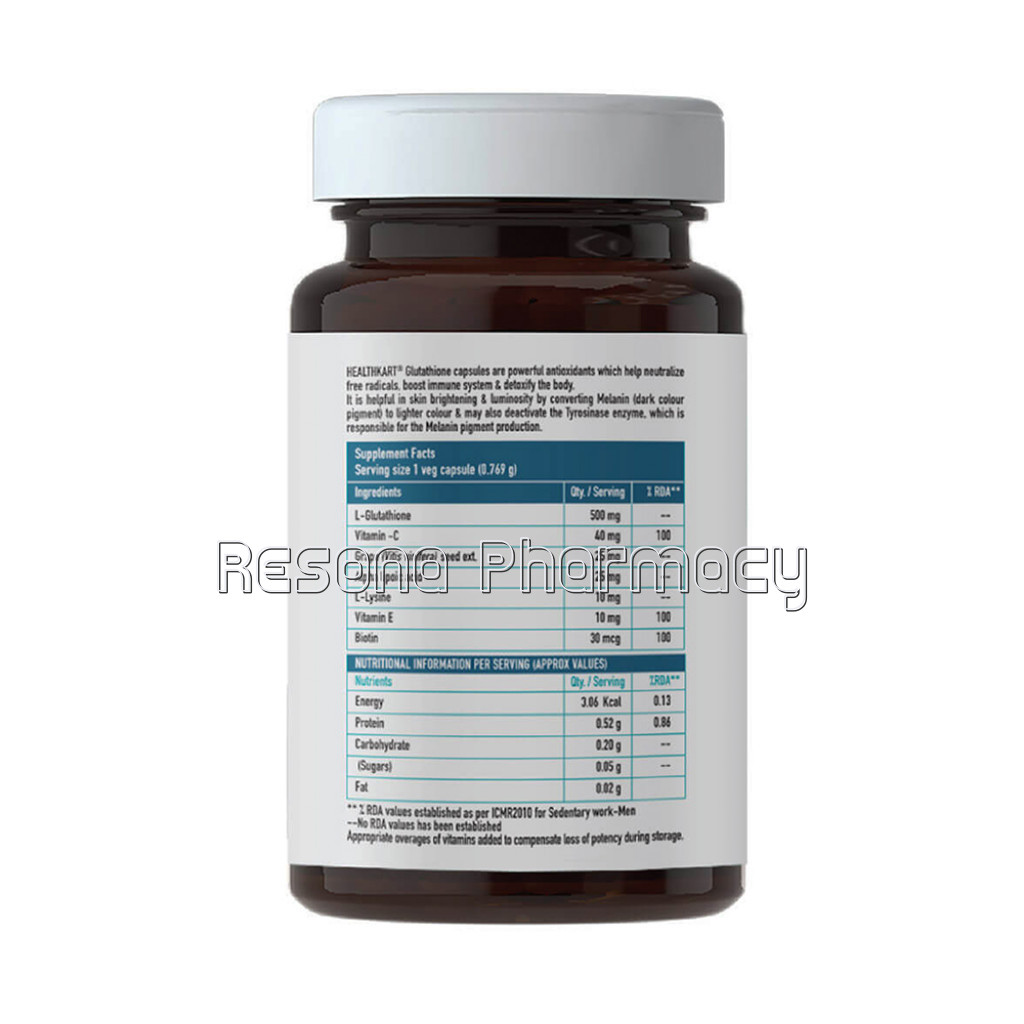 Healthkart Hk Vitals Glutathione, 30 Capsules