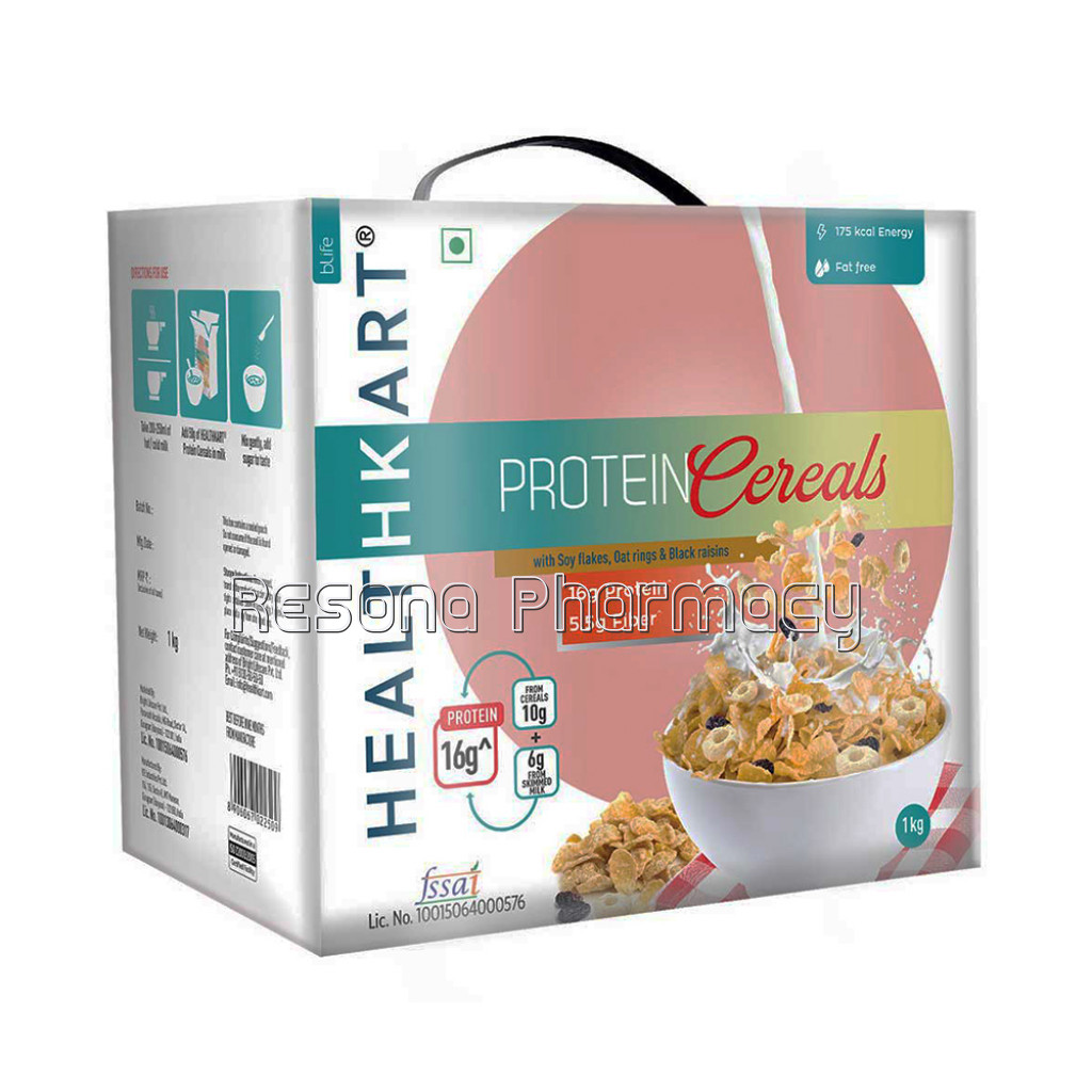 Healthkart Protein Cereals, 1 Kg, Unflavoured
