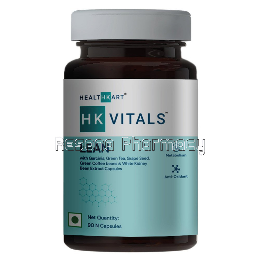 Healthkart Lean With Garcinia And Green Coffee Bean Extract, 90 Capsules, Unflavoured