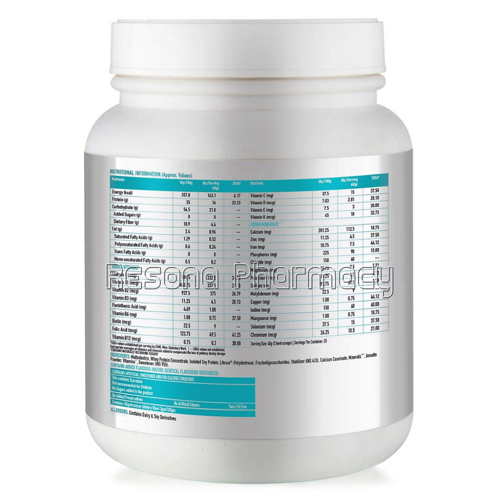 Healthkart Slimshake No Added Sugar, 1 Kg, Mango