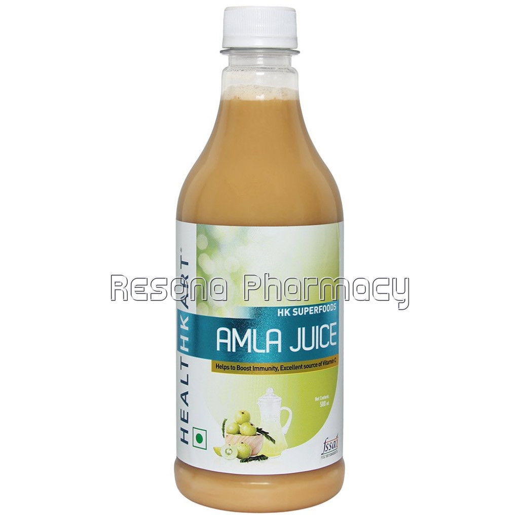 Healthkart Amla Juice, 0.5 L, Unflavoured