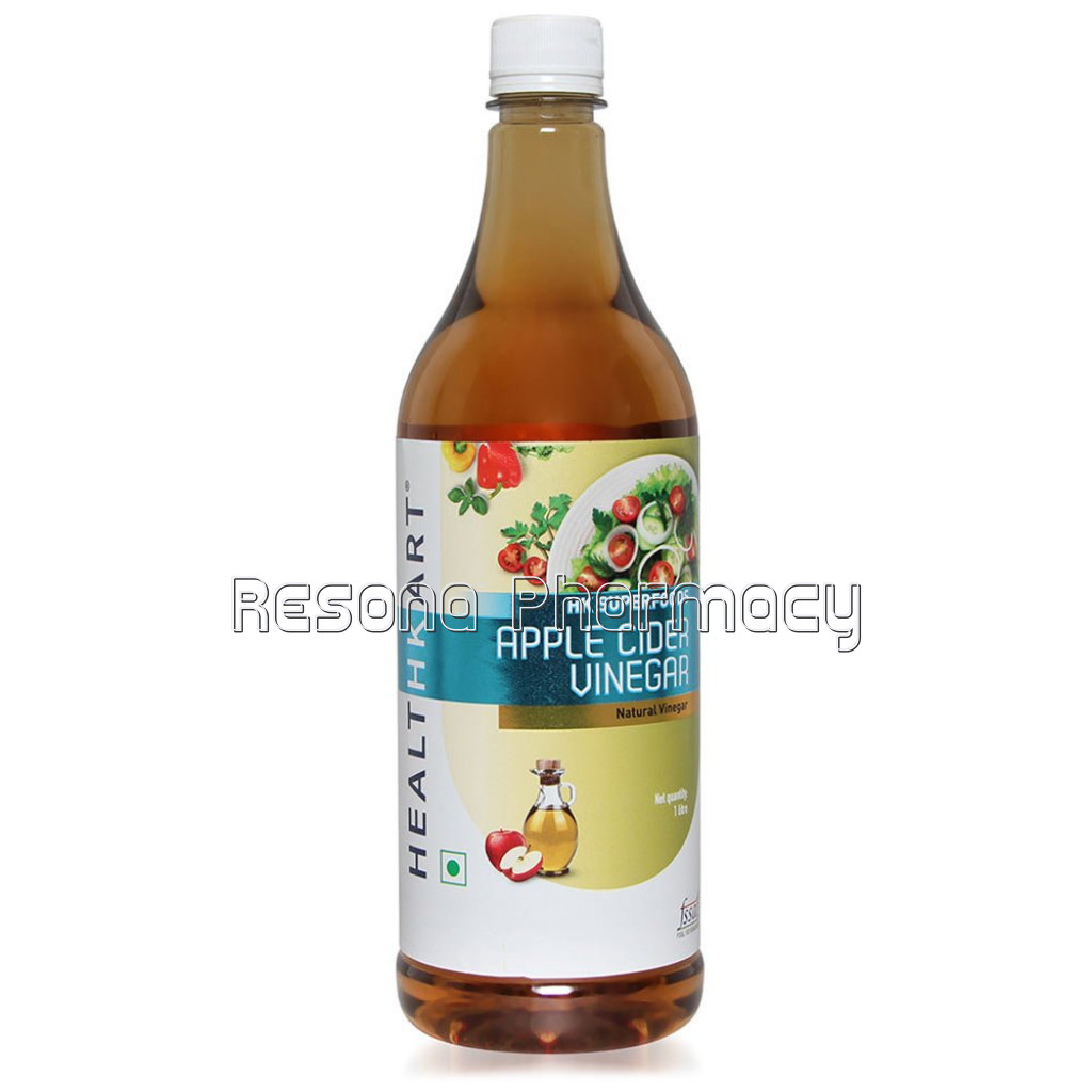 Healthkart Filtered Apple Cider Vinegar, 1 L, NaNatural(Pet Bottle)