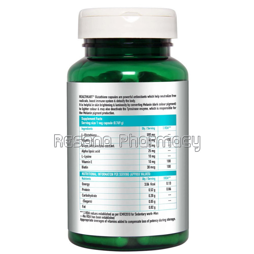Healthkart Glutathione Op, 30 Capsules
