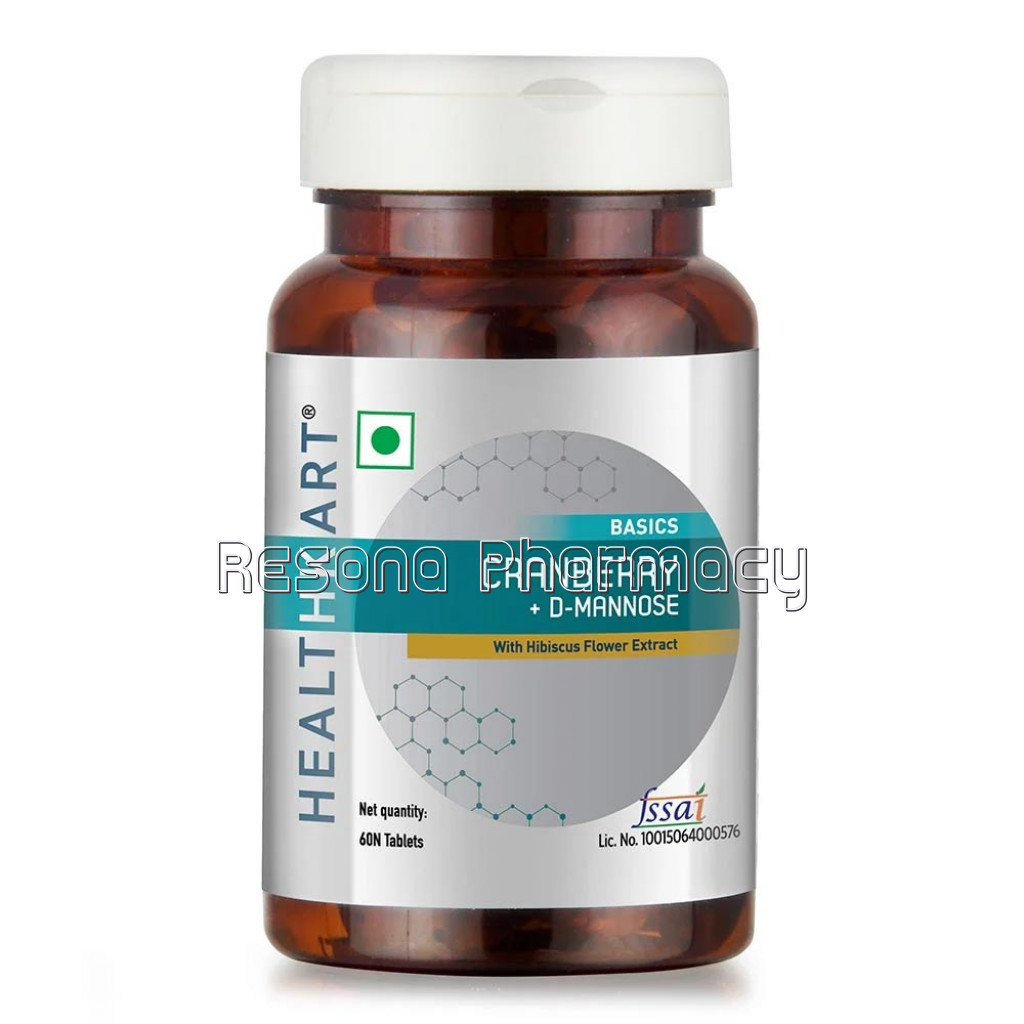 Healthkart Cranberry Plus D Mannose Op, 60 Tablet(S)