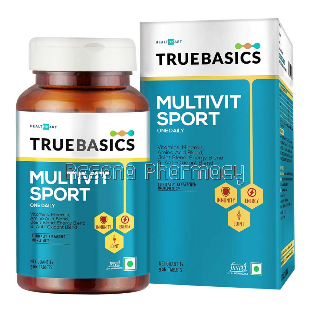 Truebasics Multivit Sport One Daily Multivitamin, 90 Tablet(S), Unflavoured