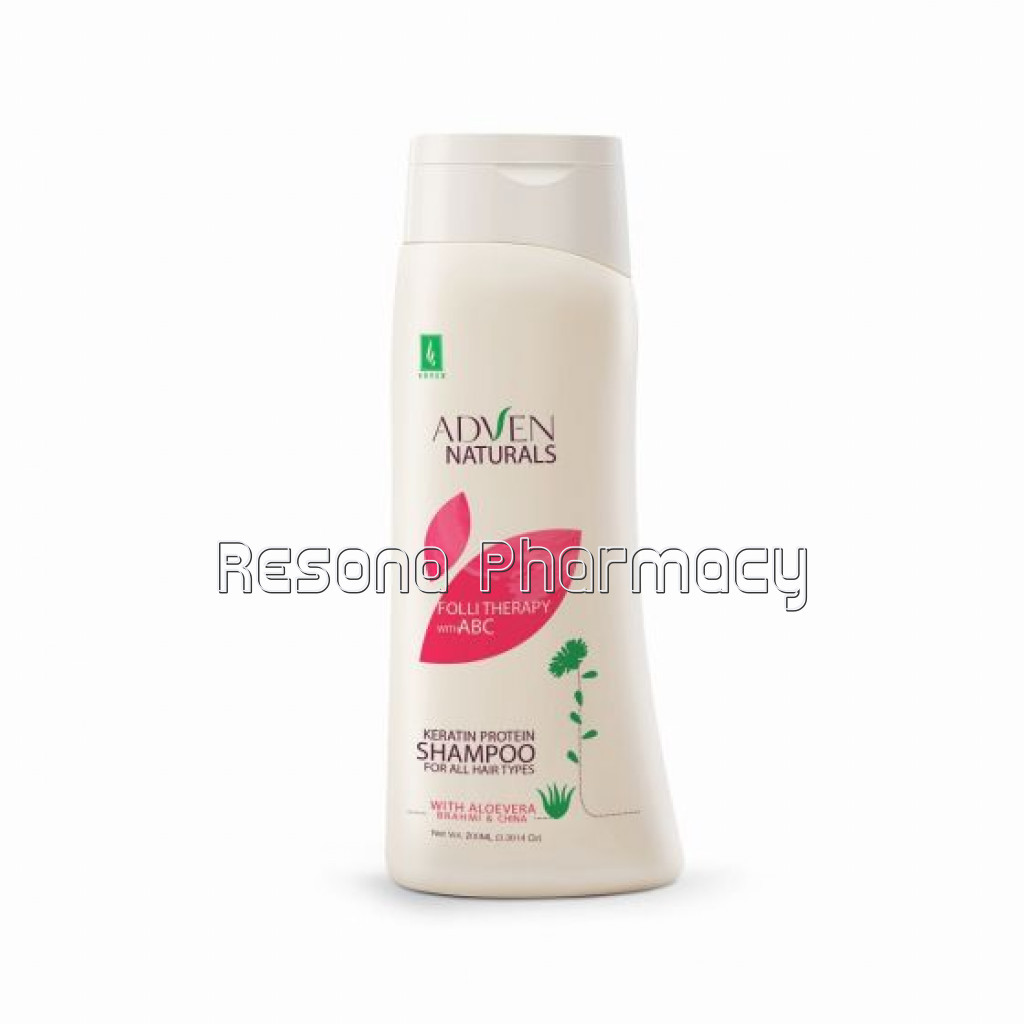 Folli Therapy Keratin Protein Shampoo With Abc (Aloevera,Brahmi and China) 200Ml